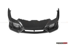 DarwinPRO 2015-2025 Lamborghini Huracan LP610 & LP580 & EVO & Tecnica EVO-4WD Style Partial Carbon Front Bumper - image 8