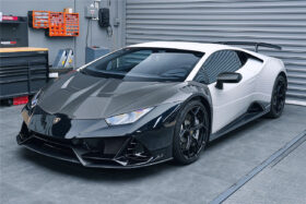 DarwinPRO 2015-2025 Lamborghini Huracan LP610 & LP580 & EVO & Tecnica EVO-4WD Style Partial Carbon Front Bumper - image 4