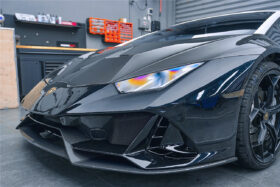DarwinPRO 2015-2025 Lamborghini Huracan LP610 & LP580 & EVO & Tecnica EVO-4WD Style Partial Carbon Front Bumper - image 7