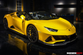 DarwinPRO 2019-2023 Lamborghini Huracan EVO OD Style Dry Carbon Side Skirts Under Board - image 2