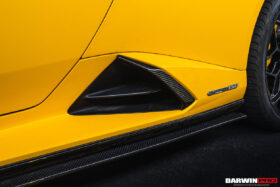 DarwinPRO 2019-2023 Lamborghini Huracan EVO OD Style Dry Carbon Side Skirts Under Board - image 4