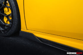 DarwinPRO 2019-2023 Lamborghini Huracan EVO OD Style Dry Carbon Side Skirts Under Board - image 5