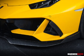 DarwinPRO 2019-2023 Lamborghini Huracan EVO 4WD OD Style Dry Carbon Front Lip - image 3