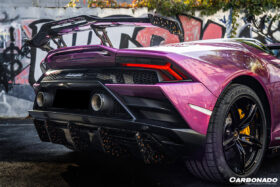 DarwinPRO 2019-2023 Lamborghini Huracan EVO OD Style Dry Carbon Rear Diffuser - image 4