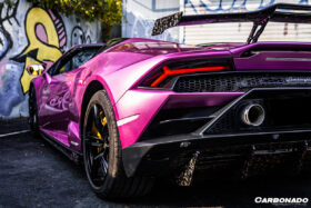 DarwinPRO 2019-2023 Lamborghini Huracan EVO OD Style Dry Carbon Rear Diffuser - image 5
