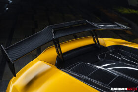 DarwinPRO 2019-2023 Lamborghini Huracan EVO Spyder OD Style Dry Carbon Engine Trunk Hood - image 2
