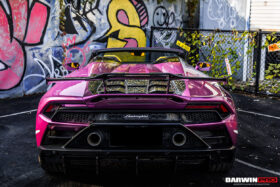 DarwinPRO 2019-2023 Lamborghini Huracan EVO OD Style Dry Carbon Trunk Spoiler Wing - image 4