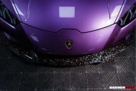 DarwinPRO 2019-2023 Lamborghini Huracan EVO RWD OD Style Carbon Fiber Front Lip - image 3