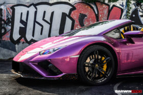 DarwinPRO 2019-2023 Lamborghini Huracan EVO RWD OD Style Carbon Fiber Front Lip - image 2