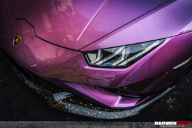 DarwinPRO 2019-2023 Lamborghini Huracan EVO RWD OD Style Carbon Fiber Front Lip - image 5