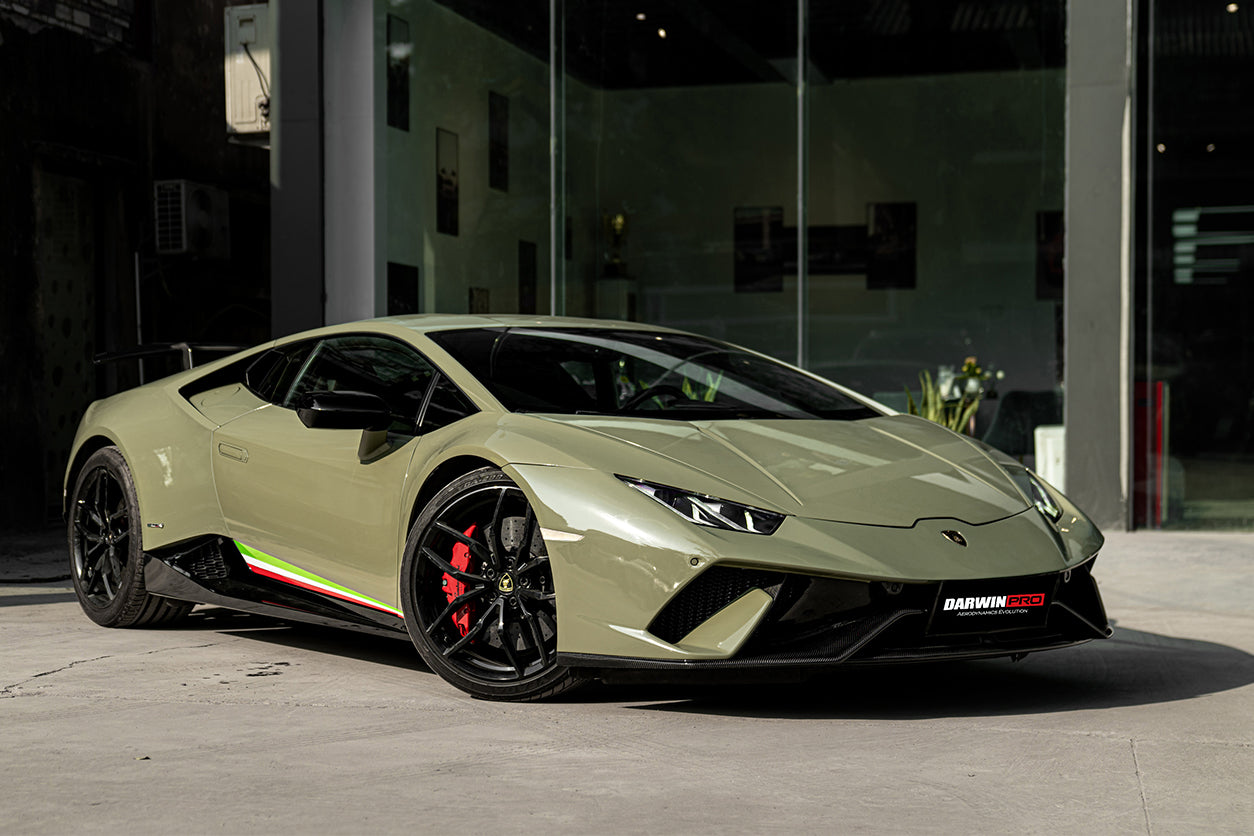DarwinPRO 2015-2025 Lamborghini Huracan LP610 & LP580 & EVO & STO & Tecnica PEVO Style Side Skirts