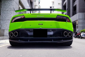 DarwinPRO 2015-2025 Lamborghini Huracan LP610 & LP580 & EVO & Tecnica AO Style Carbon Fiber Trunk Spoiler Wing - image 8