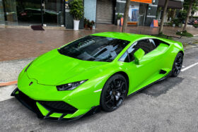 DarwinPRO 2015-2020 Lamborghini Huracan LP610 AO Style Carbon Fiber Front Lip - image 7