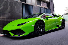 DarwinPRO 2015-2020 Lamborghini Huracan LP610 AO Style Carbon Fiber Front Lip - image 8