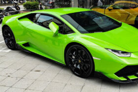 DarwinPRO 2015-2019 Lamborghini Huracan LP610&LP580 AO Style Carbon Fiber Side Skirts Under Board - image 9