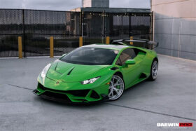 DarwinPRO 2019-2023 Lamborghini Huracan EVO 4WD ONLY BKSS Style Carbon Front Lip - image 7