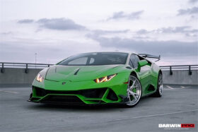 DarwinPRO 2019-2023 Lamborghini Huracan EVO 4WD ONLY BKSS Style Carbon Front Lip - image 8