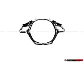 DarwinPRO 2015-2023 Lamborghini Huracan LP610 & LP580 & EVO Autoclave Carbon Fiber Center Steering Wheel Trim - image 6