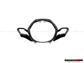 DarwinPRO 2015-2023 Lamborghini Huracan LP610 & LP580 & EVO Autoclave Carbon Fiber Center Steering Wheel Trim - image 7
