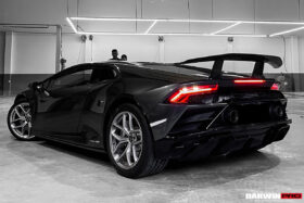 DarwinPRO 2015-2023 Lamborghini Huracan LP610 & LP580 & EVO Coupe Performante Style Carbon Fiber Spoiler Wing and Engine Hood - image 6