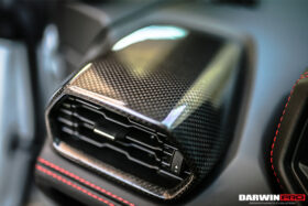 DarwinPRO 2015-2023 Lamborghini Huracan LP610 & LP580 & EVO Autoclave Carbon Fiber AC Panel Trim Replacement - image 8