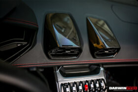 DarwinPRO 2015-2023 Lamborghini Huracan LP610 & LP580 & EVO Autoclave Carbon Fiber AC Panel Trim Replacement - image 10