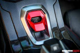 DarwinPRO 2015-2023 Lamborghini Huracan LP610 & LP580 & EVO Autoclave Carbon Fiber Center Console Border Trim - image 4