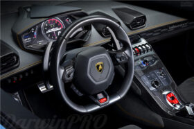 DarwinPRO 2015-2023 Lamborghini Huracan LP610 & LP580 & EVO Autoclave Carbon Fiber AC Panel Trim Replacement - image 3