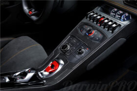 DarwinPRO 2015-2023 Lamborghini Huracan LP610 & LP580 & EVO Autoclave Carbon Fiber Center Console Border Trim - image 5