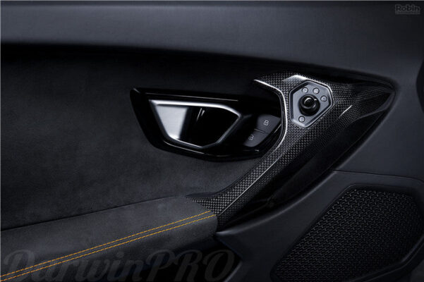 DarwinPRO 2015-2023 Lamborghini Huracan LP610 & LP580 & EVO Autoclave Carbon Fiber Door Handle