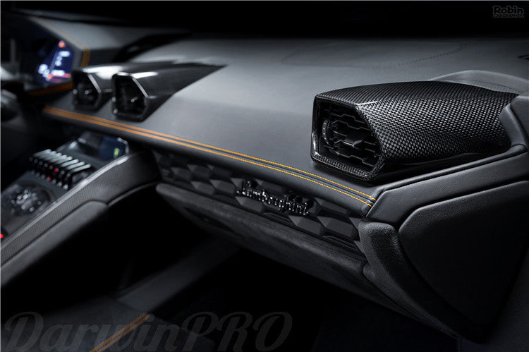 DarwinPRO 2015-2023 Lamborghini Huracan LP610 & LP580 & EVO Autoclave Carbon Fiber AC Panel Trim Replacement