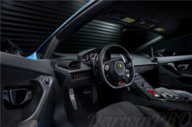 DarwinPRO 2015-2023 Lamborghini Huracan LP610 & LP580 & EVO Autoclave Carbon Fiber Center Steering Wheel Trim - image 3