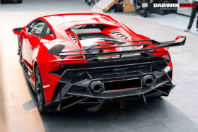 DarwinPRO 2019-2025 Lamborghini Huracan EVO & Tecnica BKSSII Style Rear Bumper - image 4