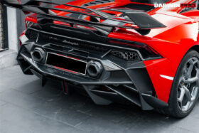 DarwinPRO 2019-2025 Lamborghini Huracan EVO & Tecnica BKSSII Style Rear Bumper - image 8