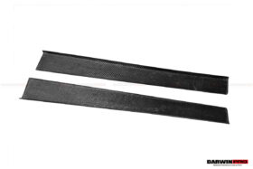 DarwinPRO 2001-2010 Lamborghini Murcielago SV Style Carbon Fiber Door Sills Steps Cover - image 2