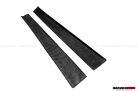 DarwinPRO 2001-2010 Lamborghini Murcielago SV Style Carbon Fiber Door Sills Steps Cover - image 3