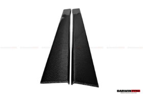 DarwinPRO 2001-2010 Lamborghini Murcielago SV Style Carbon Fiber Door Sills Steps Cover - image 5