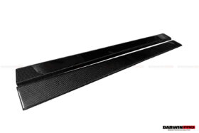 DarwinPRO 2001-2010 Lamborghini Murcielago SV Style Carbon Fiber Door Sills Steps Cover - image 6