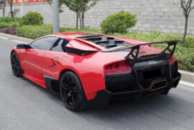 DarwinPRO 2001-2010 Lamborghini Murcielago SV Style Rear Bumper & Wing - image 2