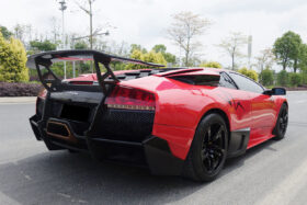 DarwinPRO 2001-2010 Lamborghini Murcielago SV Style Rear Bumper & Wing - image 4