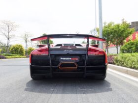 DarwinPRO 2001-2010 Lamborghini Murcielago SV Style Rear Bumper & Wing - image 6