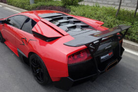 DarwinPRO 2001-2010 Lamborghini Murcielago SV Style Rear Intake Panel - image 1