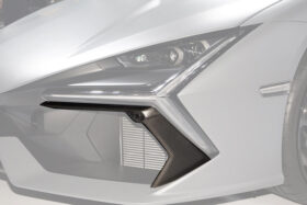 DarwinPro Aerodynamics DarwinPRO Revuelto OE Style Autoclave Carbon Fiber Front Bumper Air Vent Trims