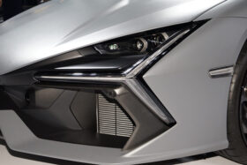 DarwinPro Aerodynamics DarwinPRO Revuelto OE Style Autoclave Carbon Fiber Front Bumper Air Vent Trims - Image 2