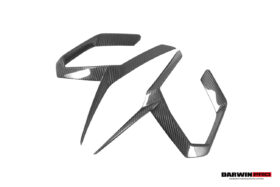 DarwinPRO 2018-2022 Lamborghini URUS iMP Design Carbon Fiber Front Bumper Vent Trims (For ACC Car Only) - image 3