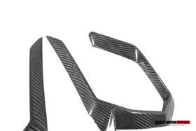 DarwinPRO 2018-2022 Lamborghini URUS iMP Design Carbon Fiber Front Bumper Vent Trims (For ACC Car Only) - image 4