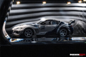 DarwinPRO Limited Edition 1:64 Scale Diecast Toyota GR Supra A90 A91 Wide Body Model | Darwinpro BKSSII Carbon Fiber Kit - image 10