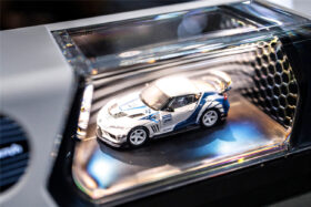DarwinPRO Limited Edition 1:64 Scale Diecast Toyota GR Supra A90 A91 Wide Body Model | Darwinpro BKSSII Carbon Fiber Kit - image 1