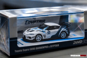 DarwinPRO Limited Edition 1:64 Scale Diecast Toyota GR Supra A90 A91 Wide Body Model | Darwinpro BKSSII Carbon Fiber Kit - image 8