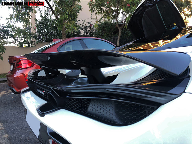 DarwinPro Aerodynamics DarwinPRO 720s Carbon Fiber Trunk Spoiler for McLaren 720S - Image 2